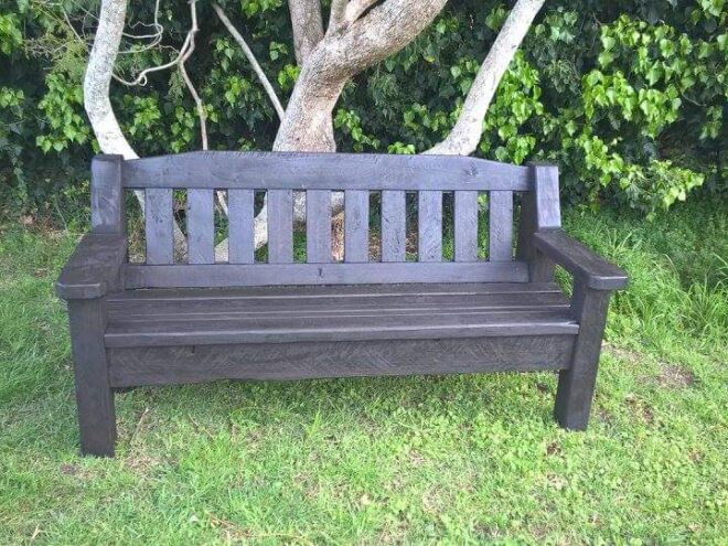 Rustic Park Bench : Maungaraho Edition - Image 4