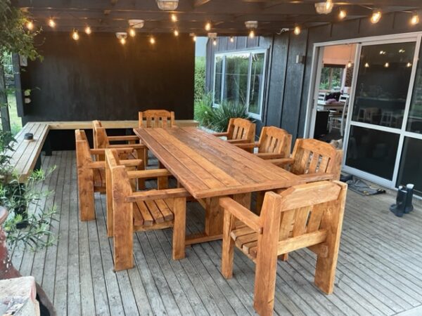 outdoor rustic furniture tables and chairs
